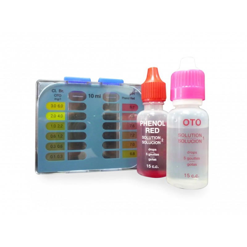 Astuccio analisi cloro/bromo e pH CTX